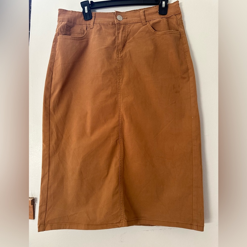 Inherit Remi Skirt- Camel